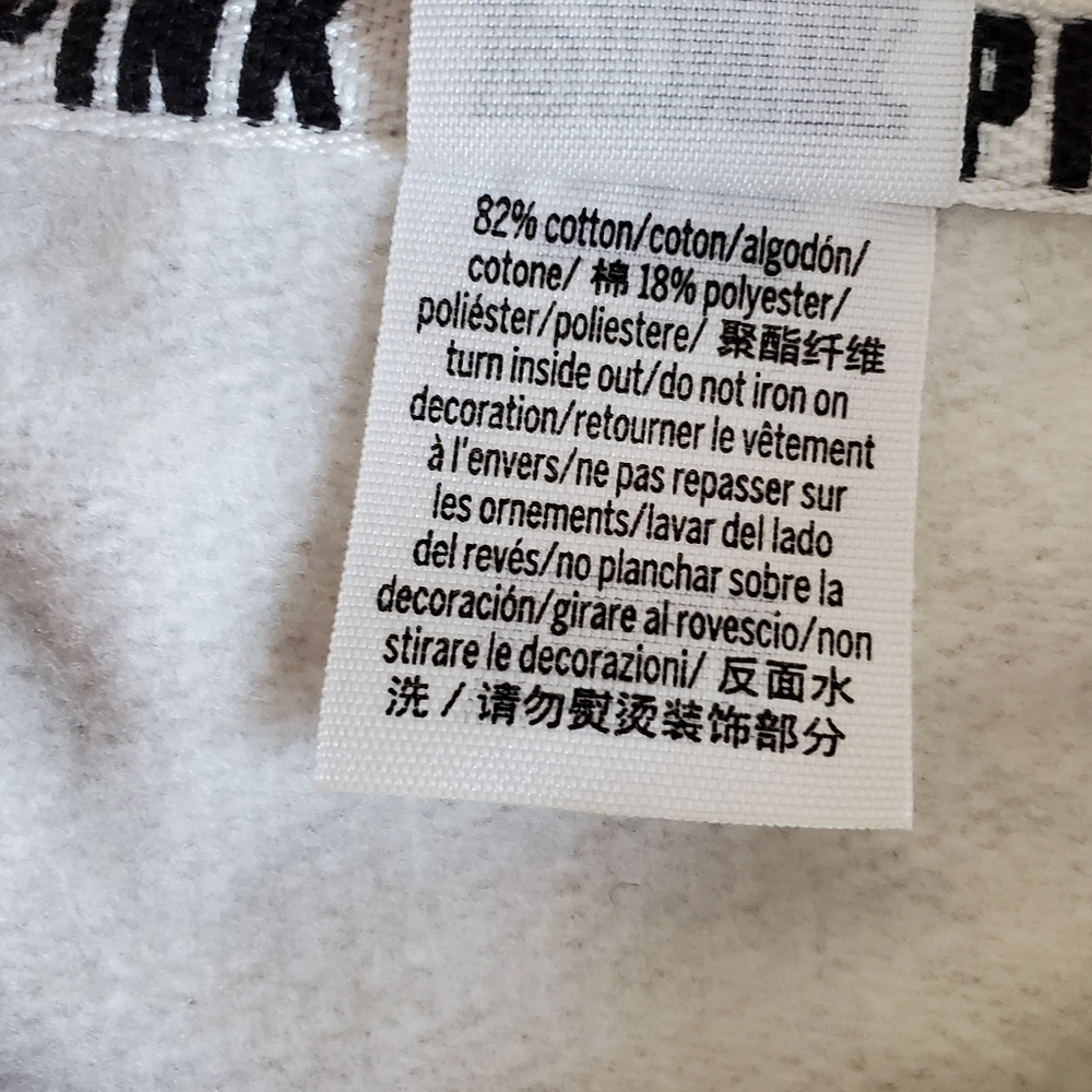 PINK VICTORIA'S SECRET SWEATSHIRT SIZE XS. - Picture 4 of 5